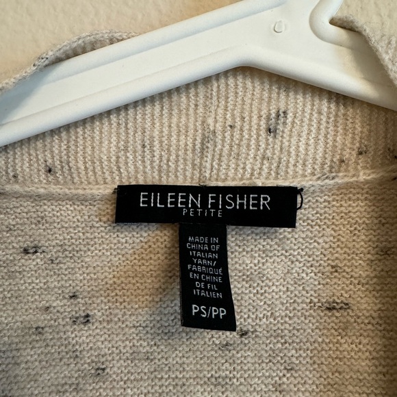 Eileen Fisher wool blend open front cardigan Sweater size PS - Picture 2 of 12